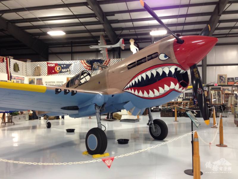 Nampa航空博物館的戰鷹式戰鬥機