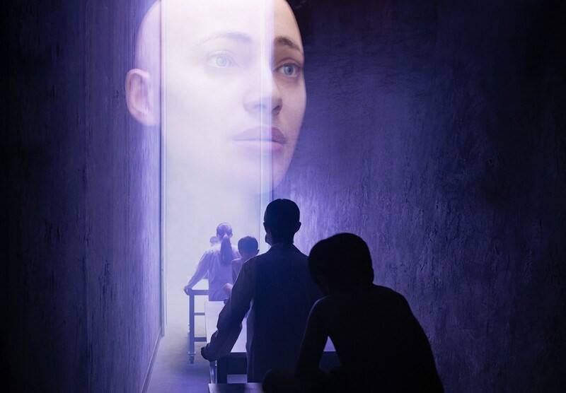 Riverbed Theater's XR stage experience "Blur" is performed in the National Taichung Theater. Photo courtesy of the National Taichung Theater