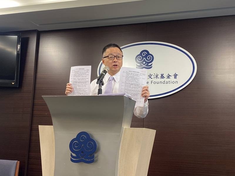 海基會秘書長羅文嘉（圖）18日下午在例行記者會中表示，兩岸所有協商、對話與交流，都是要確保和爭取台灣更大利益，這就是海基會的工作