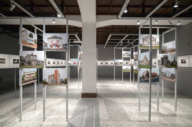 A view of the photo exhibition