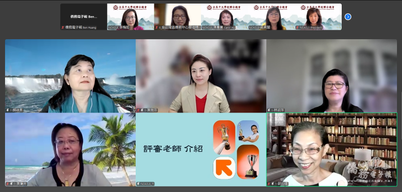 評審老師合影