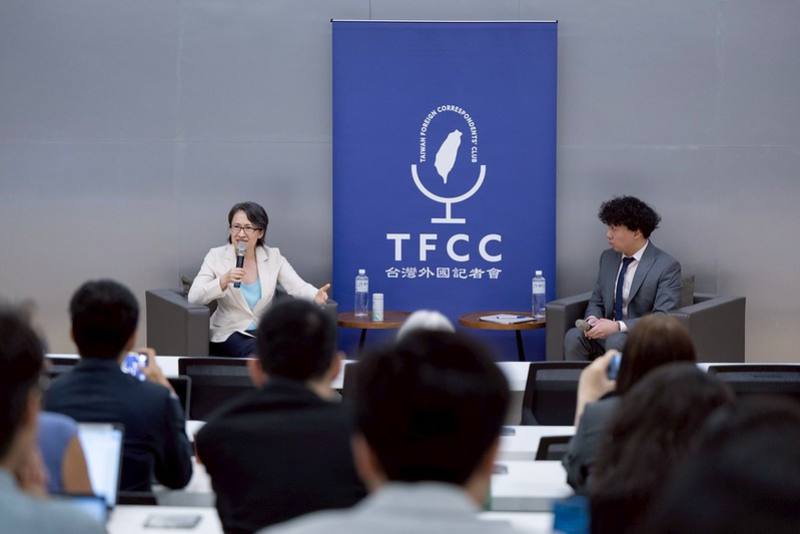 蕭美琴副總統本月18日下午出席台灣外國記者會(Taiwan Foreign Correspondents' Club)「與蕭美琴副總統對話」活動