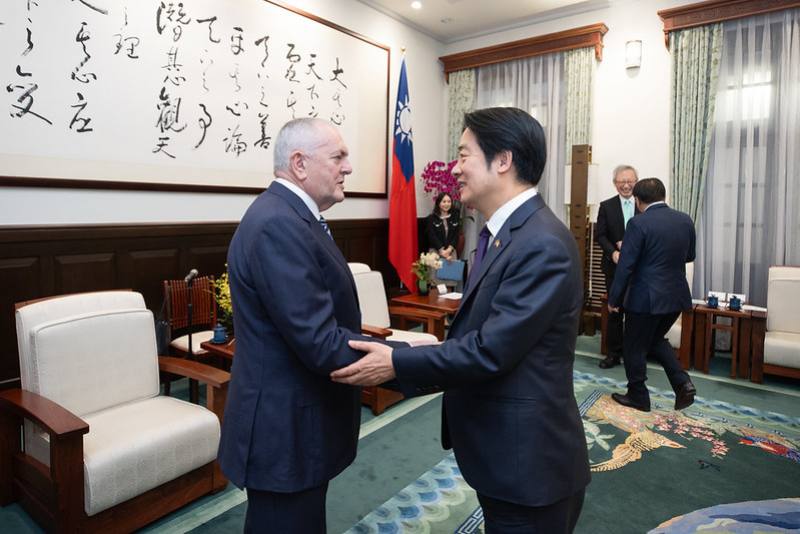 總統接見「愛爾蘭跨黨派國會議員訪問團」