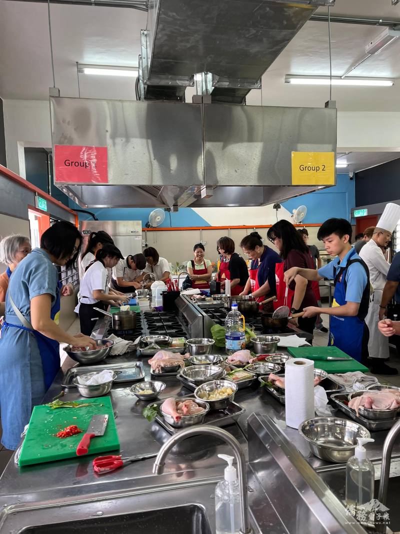 臺灣美食國際巡迴講座廚藝教學現場情況