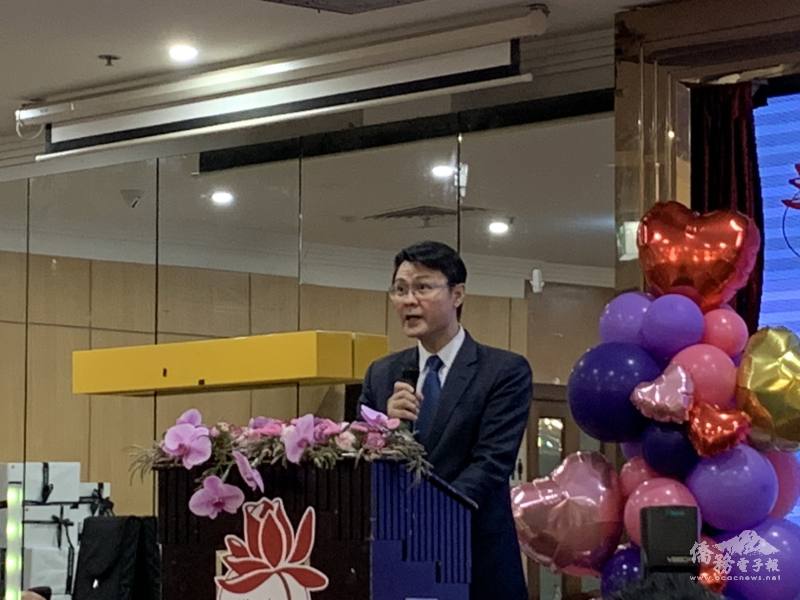 駐布里斯本辦事處處長范厚祿致詞