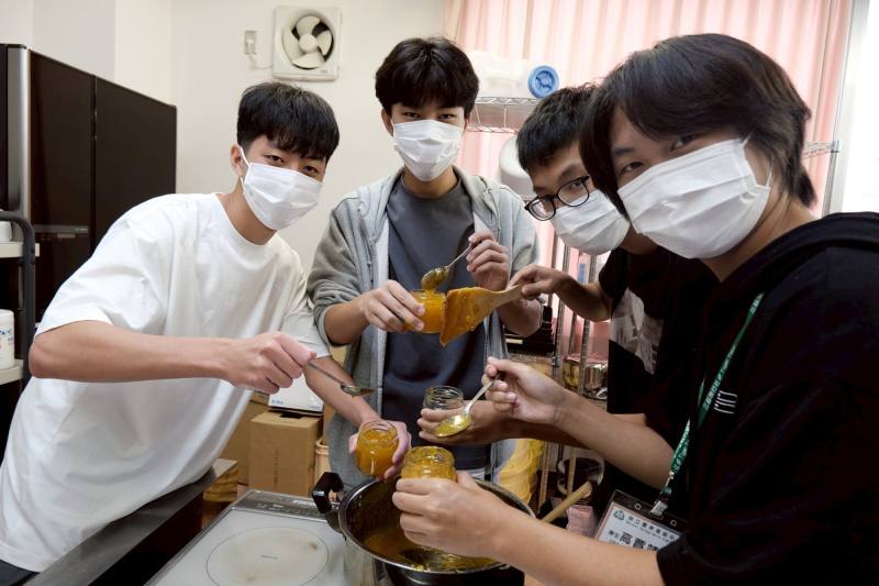 民家體驗製作青梅果醬