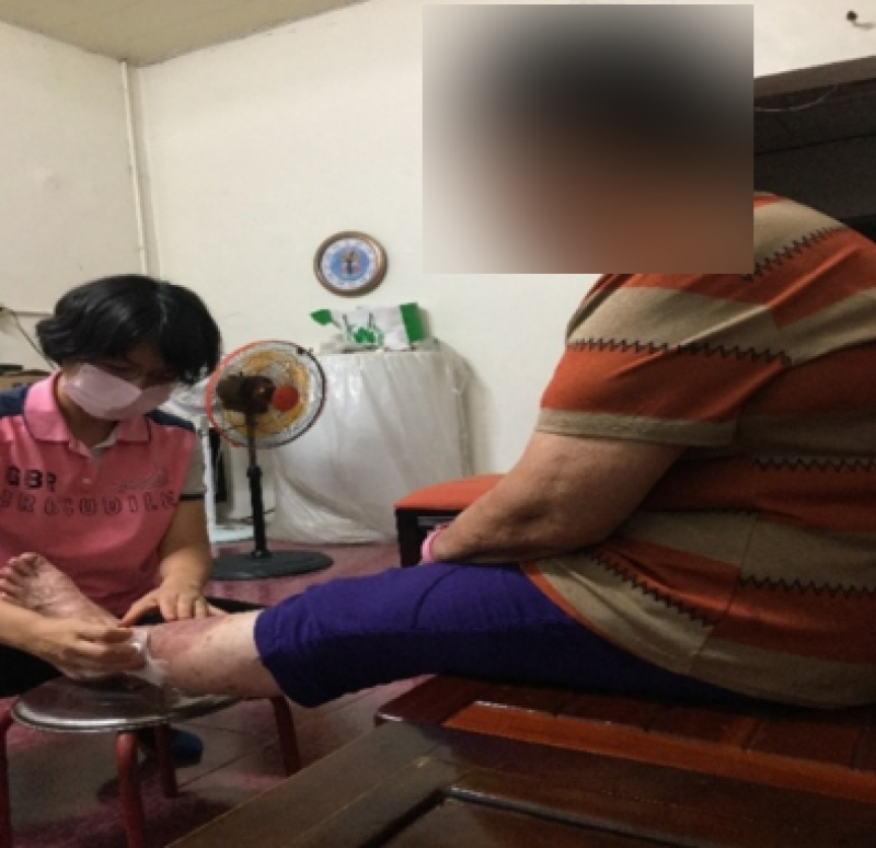 病人安心在家接受在宅團隊的照護