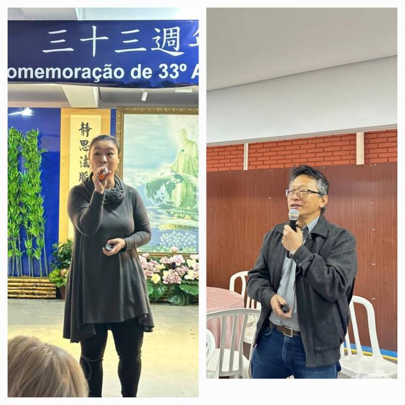 擔任醫學講座兩位醫生黃心潔與莊宏智