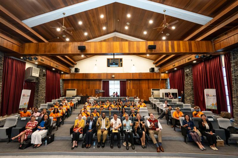 原民會2025年世界青年論壇開幕典禮大合照