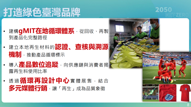 打造綠色臺灣品牌