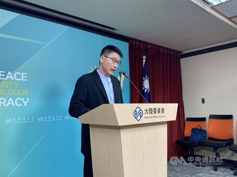 MAC Deputy Minister and spokesperson Liang Wen-chieh. CNA file photo