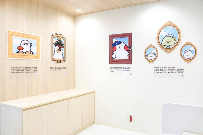 「2025臺灣文博會」與澎湖輪和4位超人氣_IP_「其實他是鵝」、「閃亮亮樂園」、「小喵WE」及「維尼有畫想說」首次聯名合作海盜船主題。