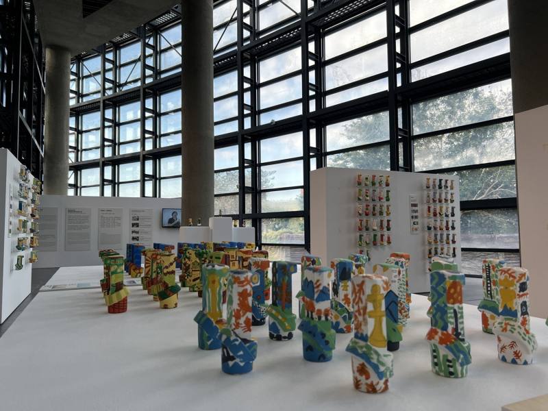 於新北市立鶯歌陶瓷博物館舉辦感動蛇陶博特展