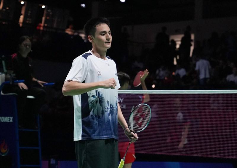 Taiwanese badminton player Ting Yen-chen (丁彥宸) wins men's single gold at 2025 World University Games.