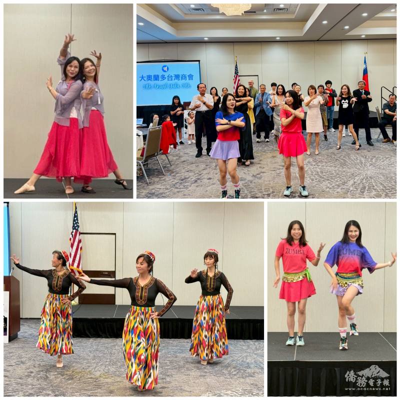 精彩的舞蹈表演，全場一起加入