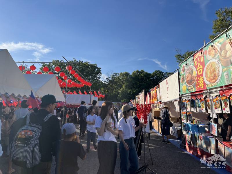 「2025年臺灣嘉年華」設置臺灣多元美食攤位