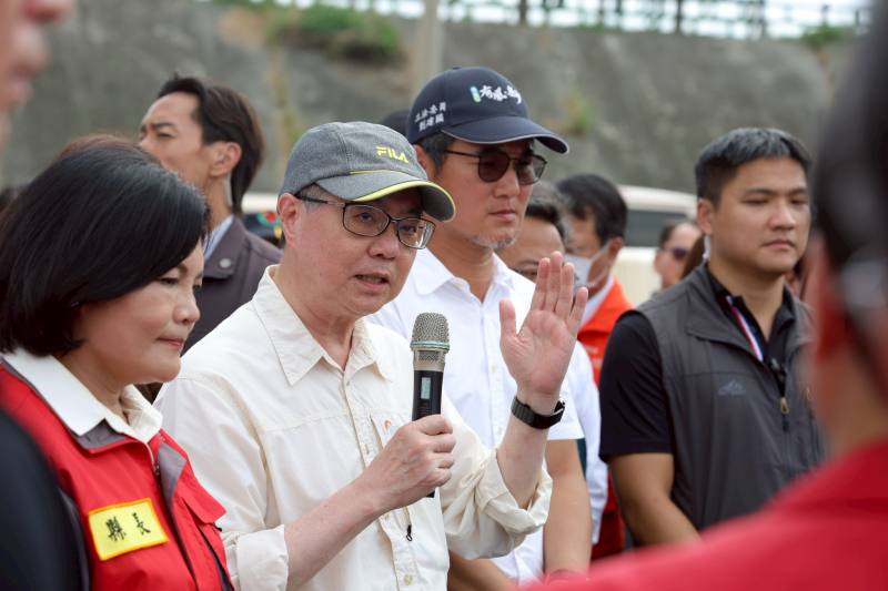 卓院長強調，只要工法確實有助於新街抽水站運作正常，且工期可控，中央將儘速核定相關工程計畫及預算