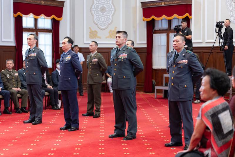 中華民國114年8月份將官晉任授階典禮