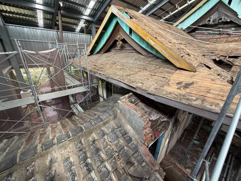 新竹市定古蹟新竹神社將展開修復，由於修復頗具挑戰與難度，市府特別邀請日本古蹟修復專家顧問團隊共計6名專業人士來台參與交流。（新竹市政府提供）