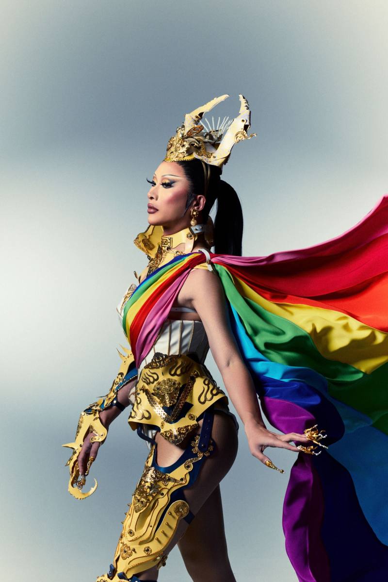 妮妃雅登阿姆斯特丹驕傲節（妮妃雅提供）