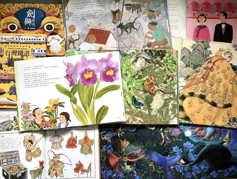 「臺灣繪本、佮意啦」以7大臺灣主題，共50冊繪本，展示臺灣文化的豐富面向。