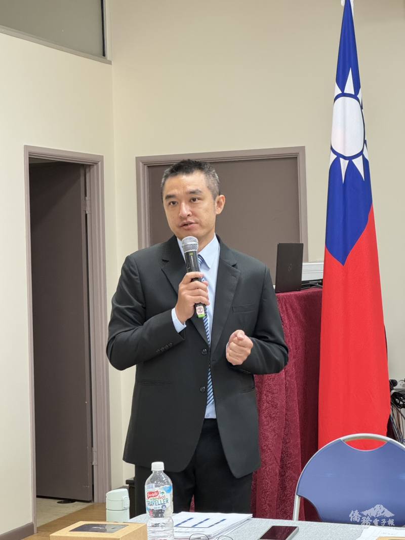 新任主任許俊湧致詞