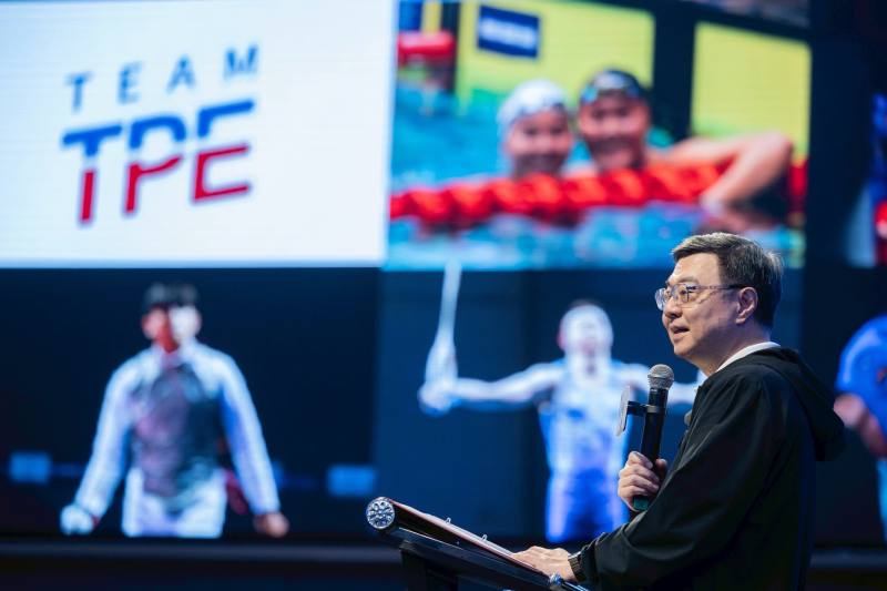 卓院長感謝代表團展現不服輸的韌性、團隊精神、高度自我要求與表現，勇奪5金13銀7銅殊榮