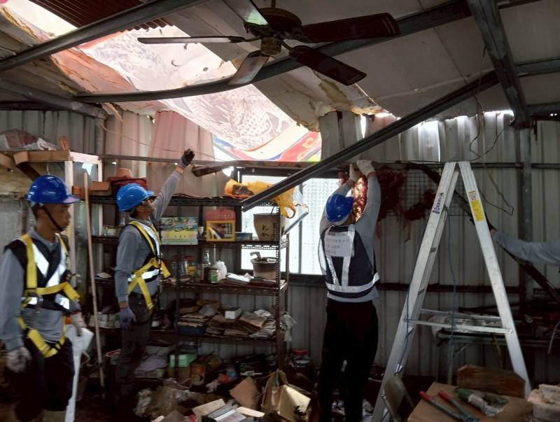 一戶一案媒合快，修繕登記近四百戶