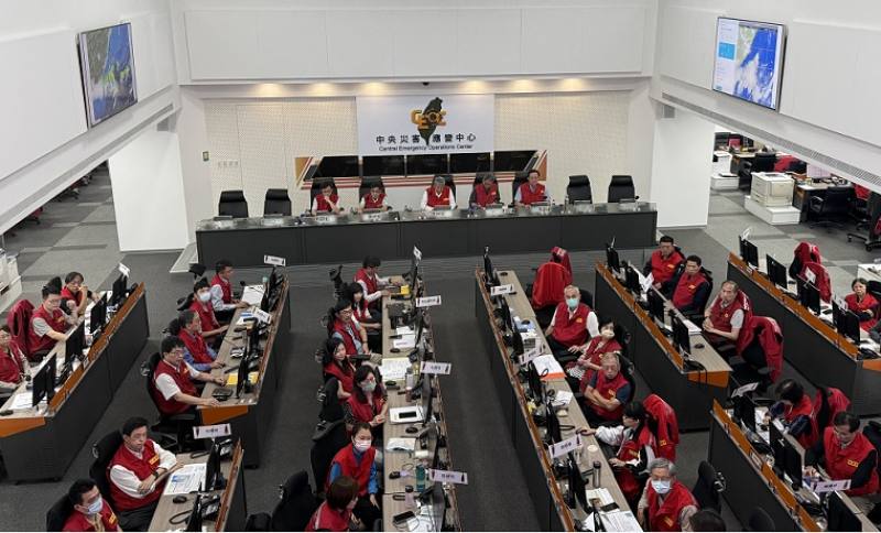 0728豪雨中央災害應變中心第十六次工作會報暨情資研判會議會議