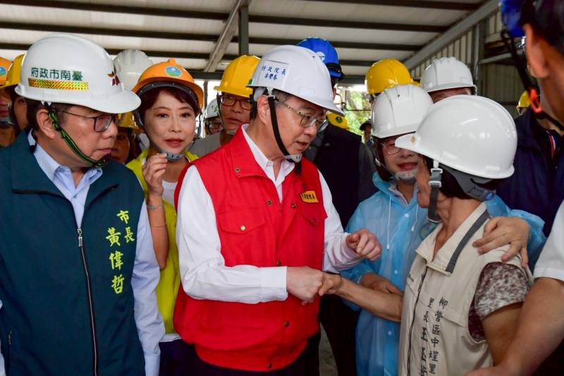 卓院長關心救災情形