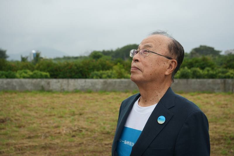 第11屆巴士海峽戰歿者慰靈祭3日在屏東恆春潮音寺舉行，戰歿者遺族大嶌秀昭從日本九州佐賀縣前來參加，對台灣人費心維持潮音寺環境表示感動。