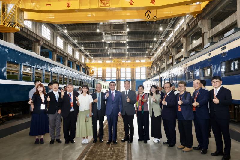 The museum is housed in the former Taipei Railway Workshop