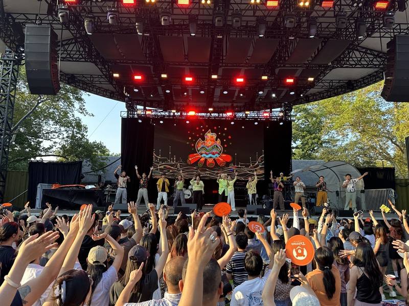 ABAO阿爆、那屋瓦少女隊與布拉瑞揚舞團攜手登上紐約中央公園夏日音樂節。