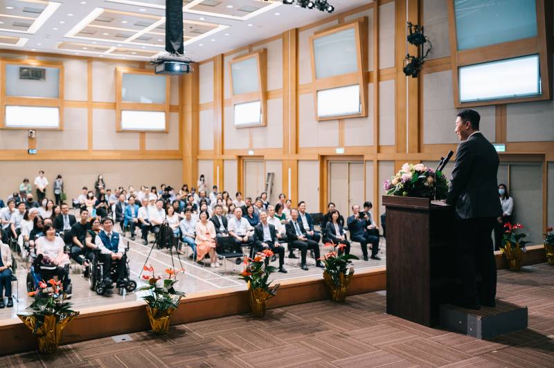 部長致詞勉勵交通部同仁