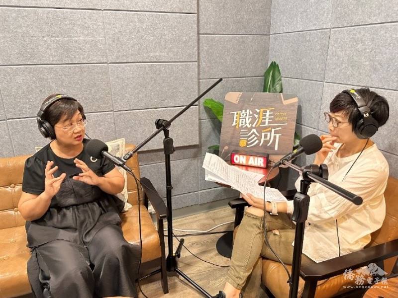 僑委會徐佳青接受104職涯診所專訪，暢談僑生政策