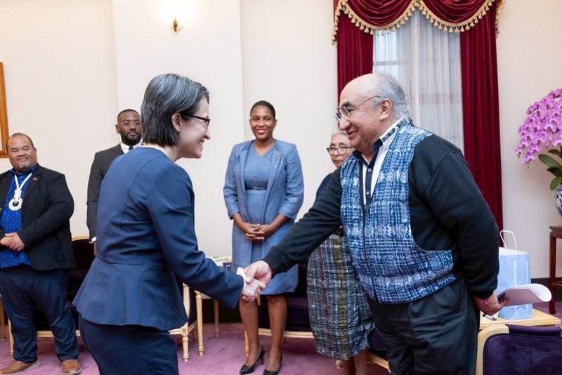 副總統接見「友邦駐日內瓦聯合國暨其他國際組織常任代表團」