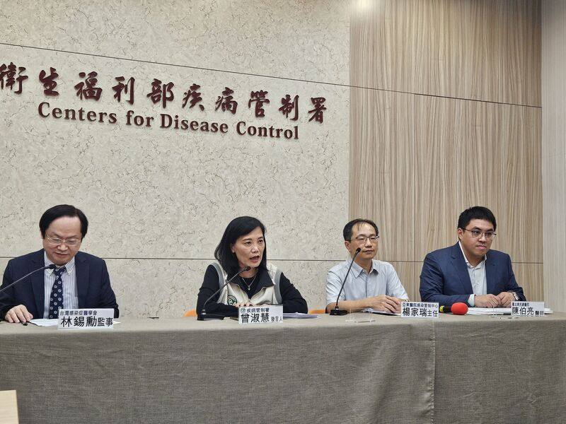 Taiwan's Centers for Disease Control. CNA photo Aug. 5, 2025