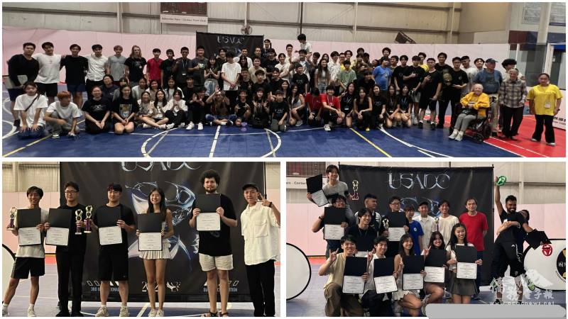 選手透過競技，互相觀摩