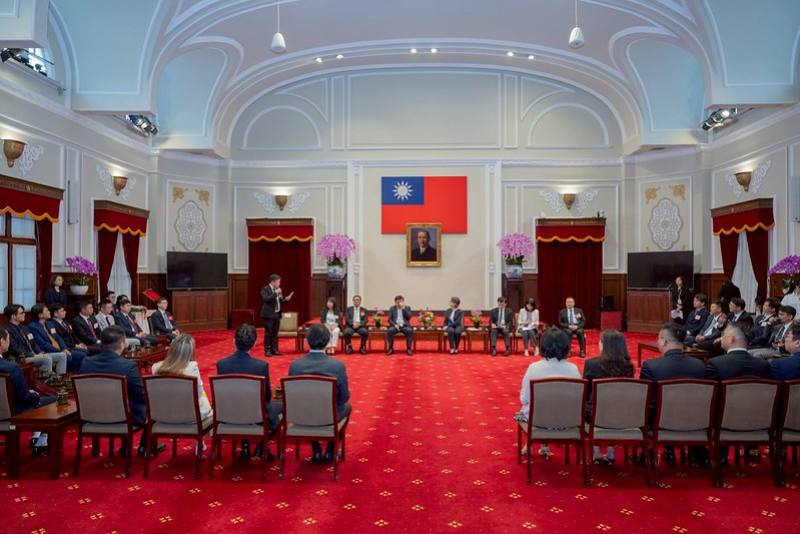 副總統接見「第七屆品牌金舶獎」得獎企業