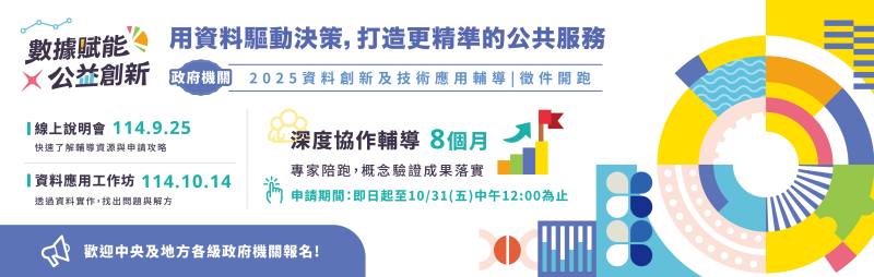 政府機關輔導徵案