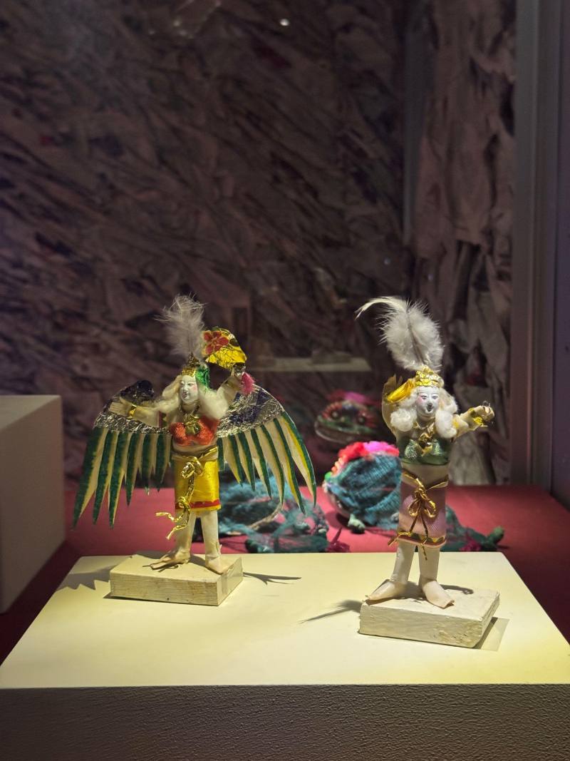 國際民間藝術博物館於1958年購藏臺灣傳統紙紮天使，經辨識為藝師陳慧瑜製作（張徐展提供）