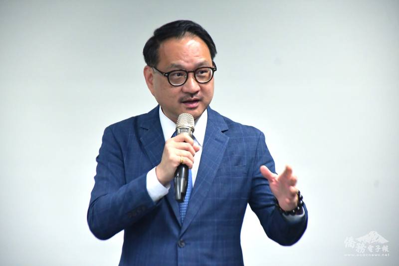 僑委會副委員長阮昭雄致詞