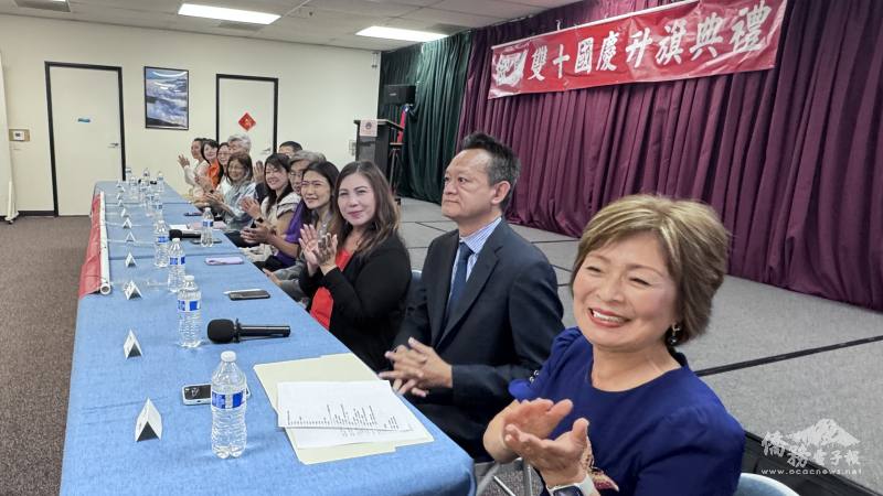 橙縣升旗典禮記者會獲僑界與政界人士響應