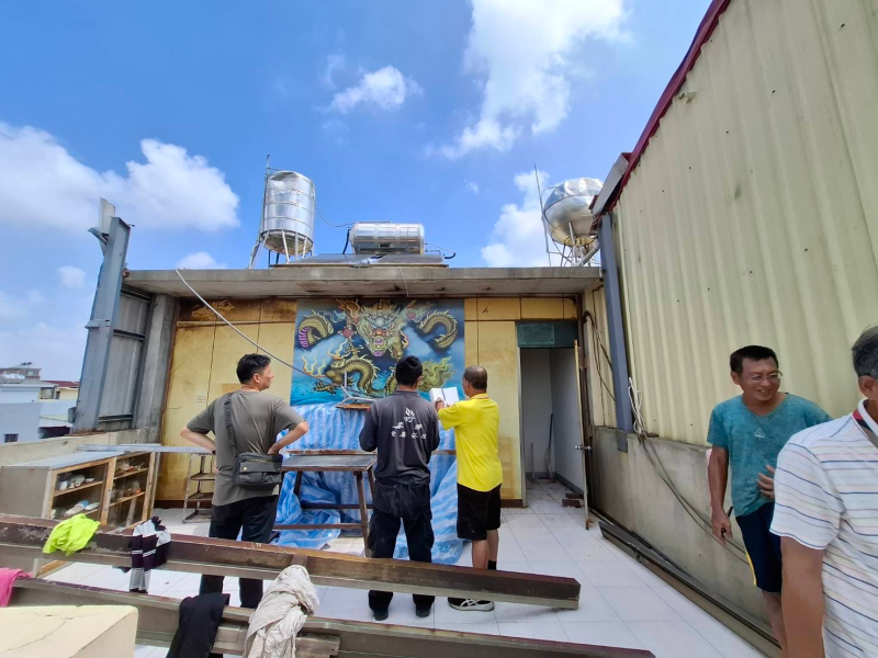 交通部公路局、鐵道局、高速公路局進駐台南災區協助居民修復受損房屋