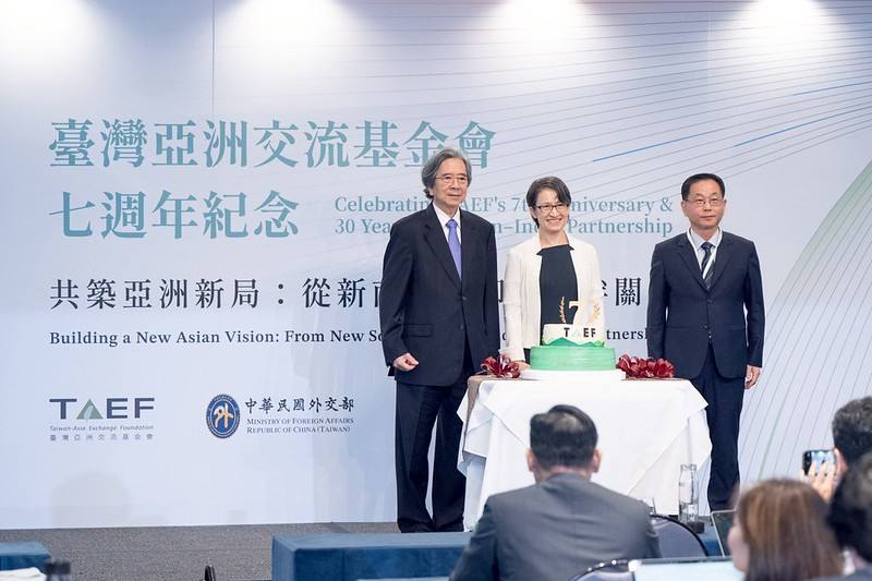 蕭美琴副總統今8日下午出席「臺灣亞洲交流基金會7週年紀念暨『共築亞洲新局：從新南向到印太夥伴關係』論壇開幕式」