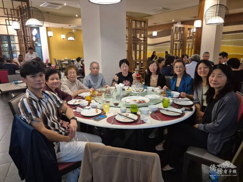 晚宴在溫馨熱鬧的氛圍中進行，各理監事與嘉賓共敘情誼