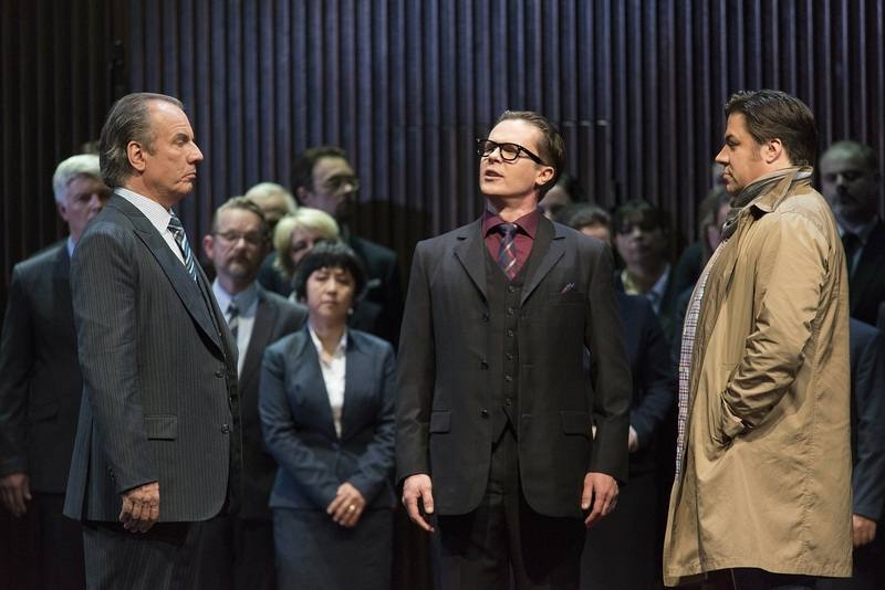 衛武營將推出華格納歌劇「羅恩格林」，9月3日當天將開放彩排，邀請軍職人員、軍校學生免費欣賞。（衛武營提供，©MatthiasJung ／ ©Deutschen Oper am Rhein｜2014年德國萊茵歌劇院演出劇照）