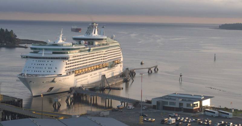 納奈莫港郵輪靠泊