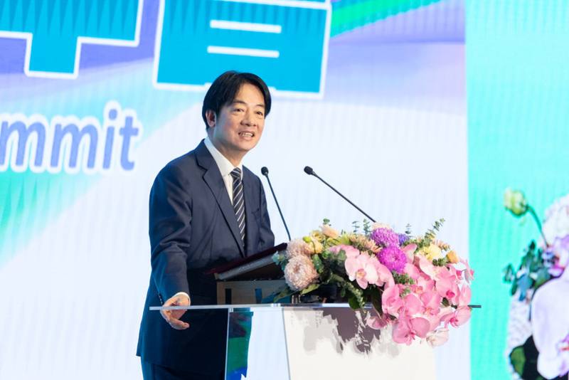 賴清德總統12日上午出席「2025台灣創投年會」