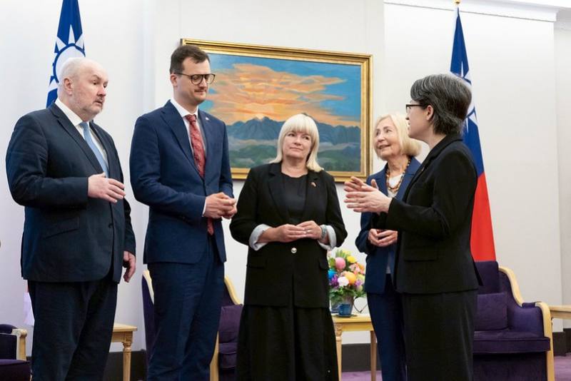 副總統接見「拉脫維亞國會友台小組訪問團」